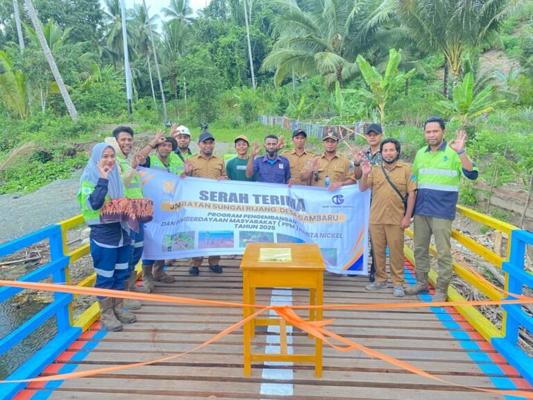 Perkuat Konektivitas, Harita Nickel Resmikan Empat Jembatan Penghubung di Pulau Obi